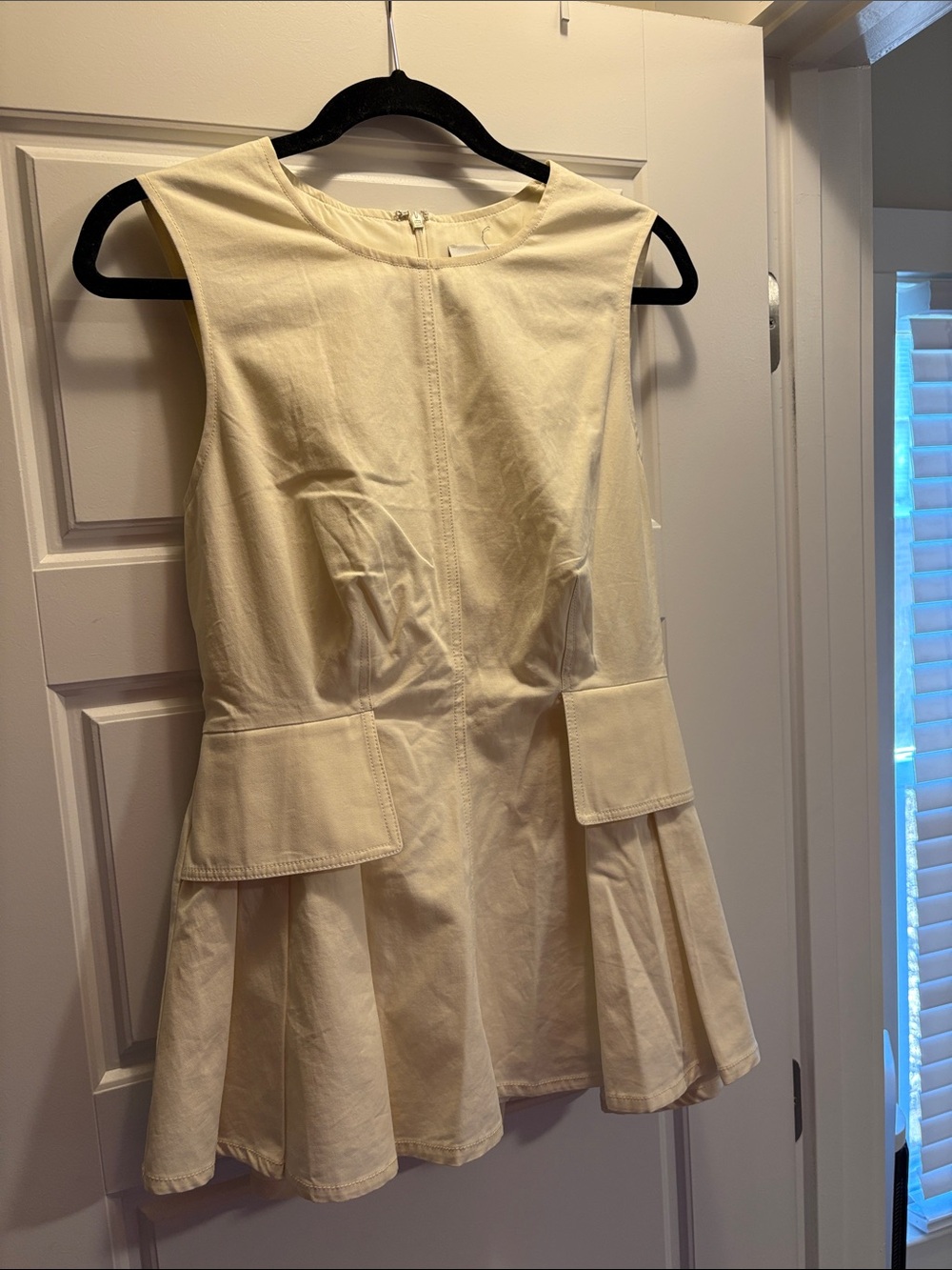 Cream Anthropologie Top